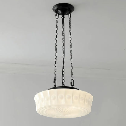 Pendant Light Glass Shade Retro Interior Style | Xaviro