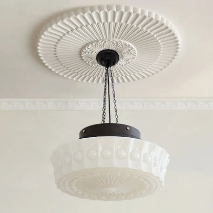 Pendant Light Glass Shade Retro Interior Style | Xaviro