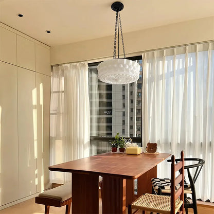 Pendant Light Glass Shade Retro Interior Style | Xaviro