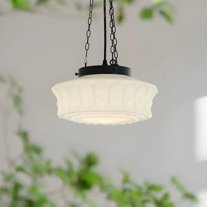 Pendant Light Glass Shade Retro Interior Style | Xaviro
