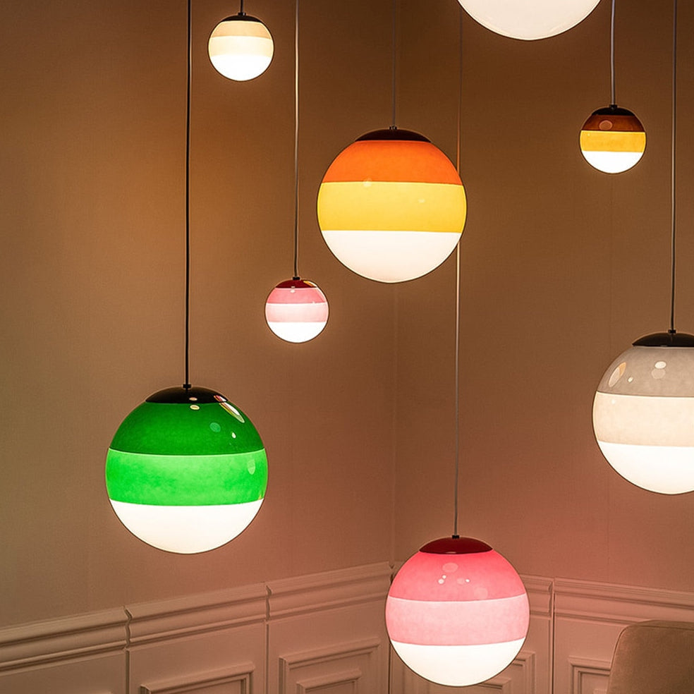 Pendant Light Gradient Glass Shade Modern Design | Lumeva