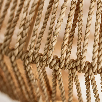 Pendant Light Handwoven Rattan Boho Style Modern Design | Luvora
