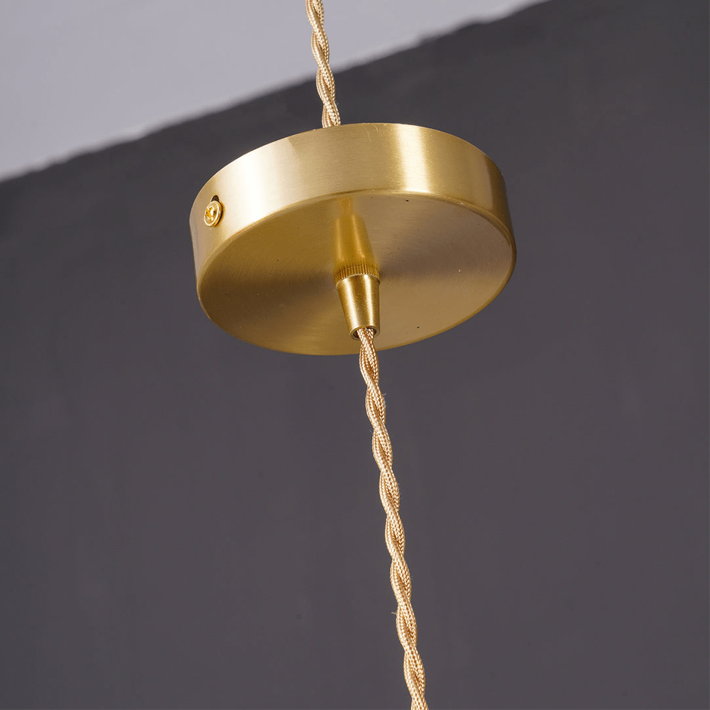 Pendant Light Hibiscus Glass Nordic Style Fixture | Virellea