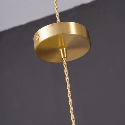 Pendant Light Hibiscus Glass Nordic Style Fixture | Virellea