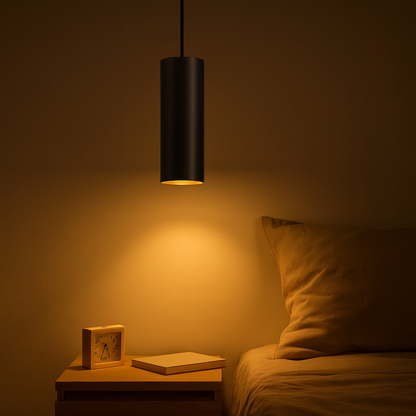 Pendant Light Metal Cylinder Vintage Style | Ravello