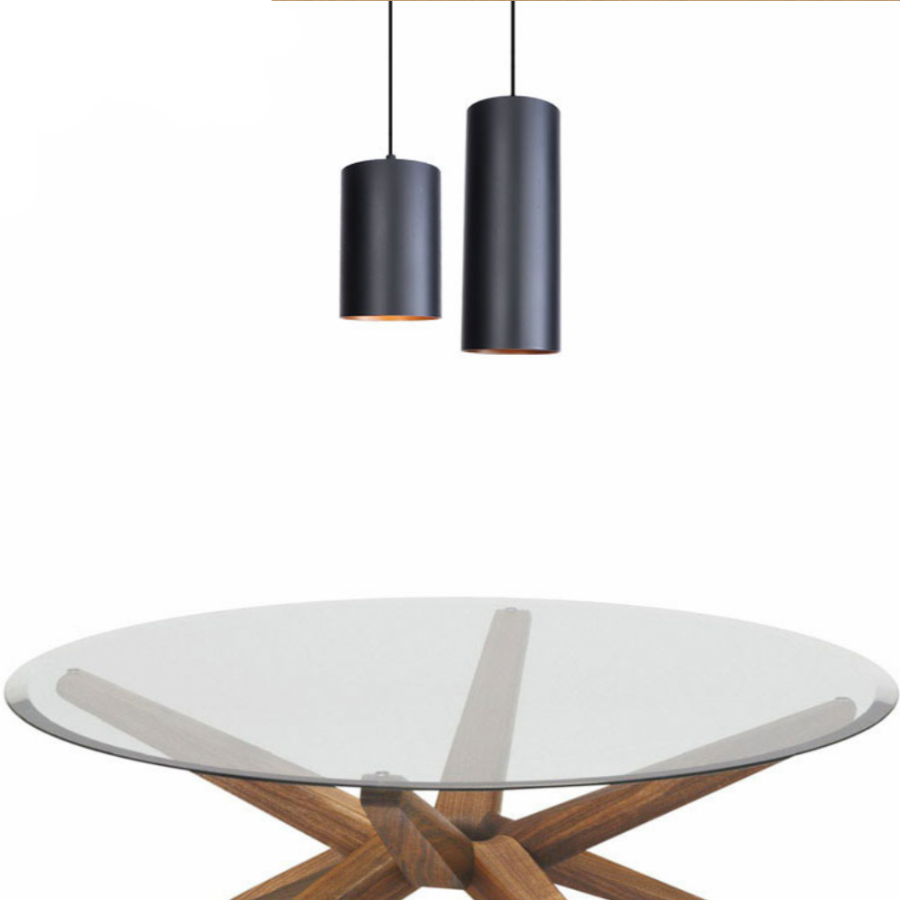 Pendant Light Metal Cylinder Vintage Style | Ravello