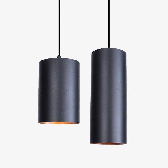 Pendant Light Metal Cylinder Vintage Style | Ravello