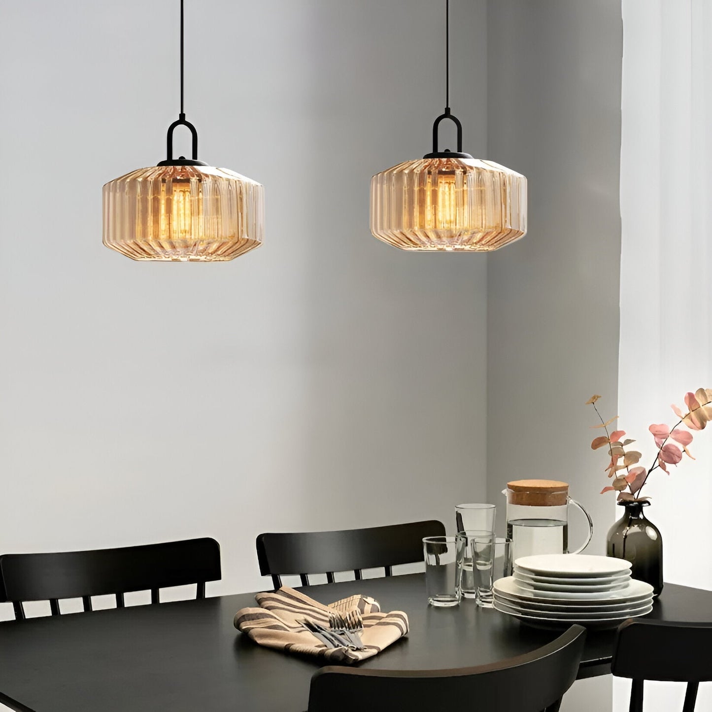 Pendant Light Minimalist Retro Glass Nordic Style | Lurava