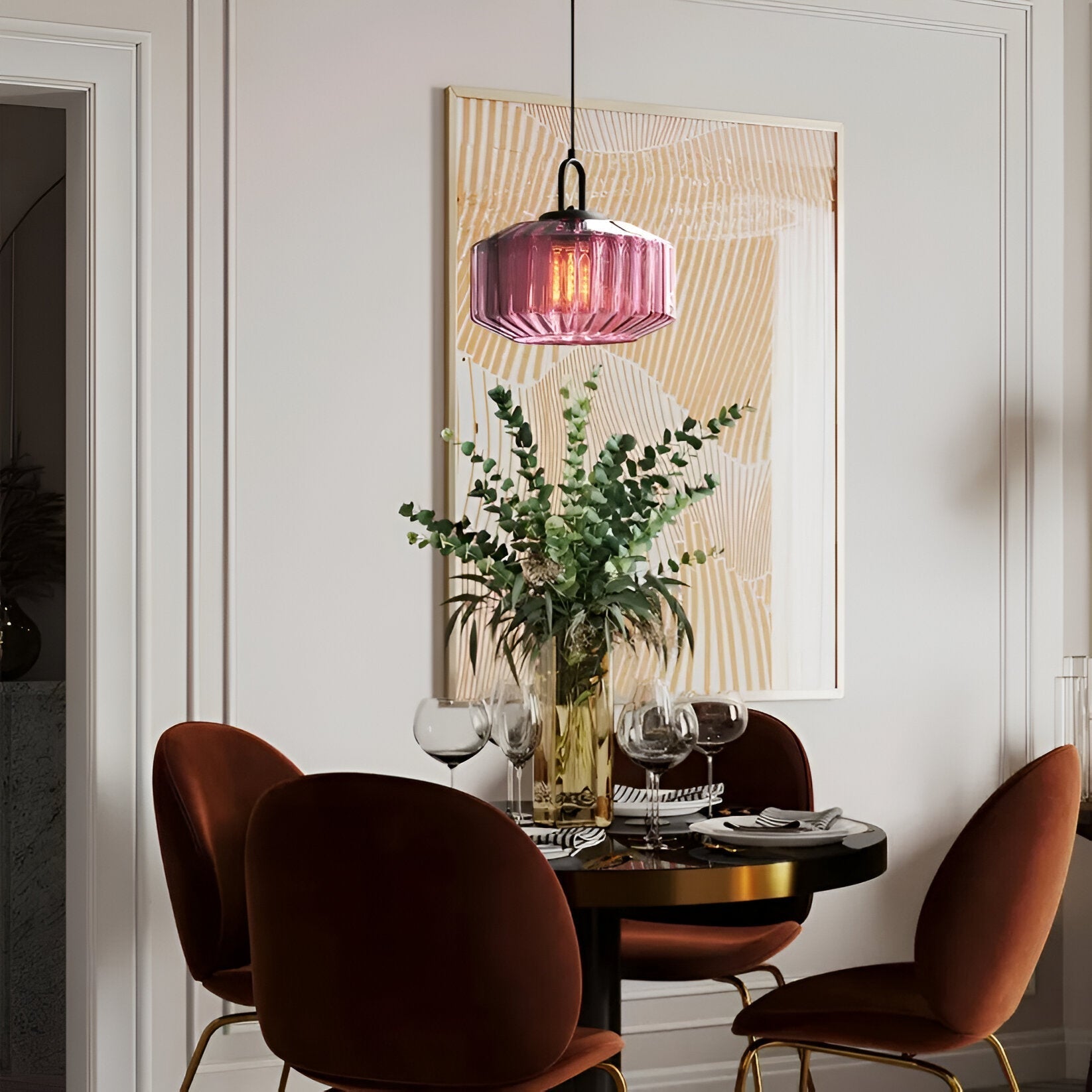 Pendant Light Minimalist Retro Glass Nordic Style | Lurava