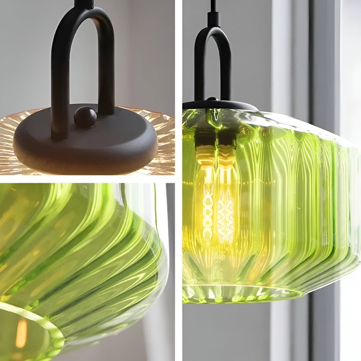 Pendant Light Minimalist Retro Glass Nordic Style | Lurava