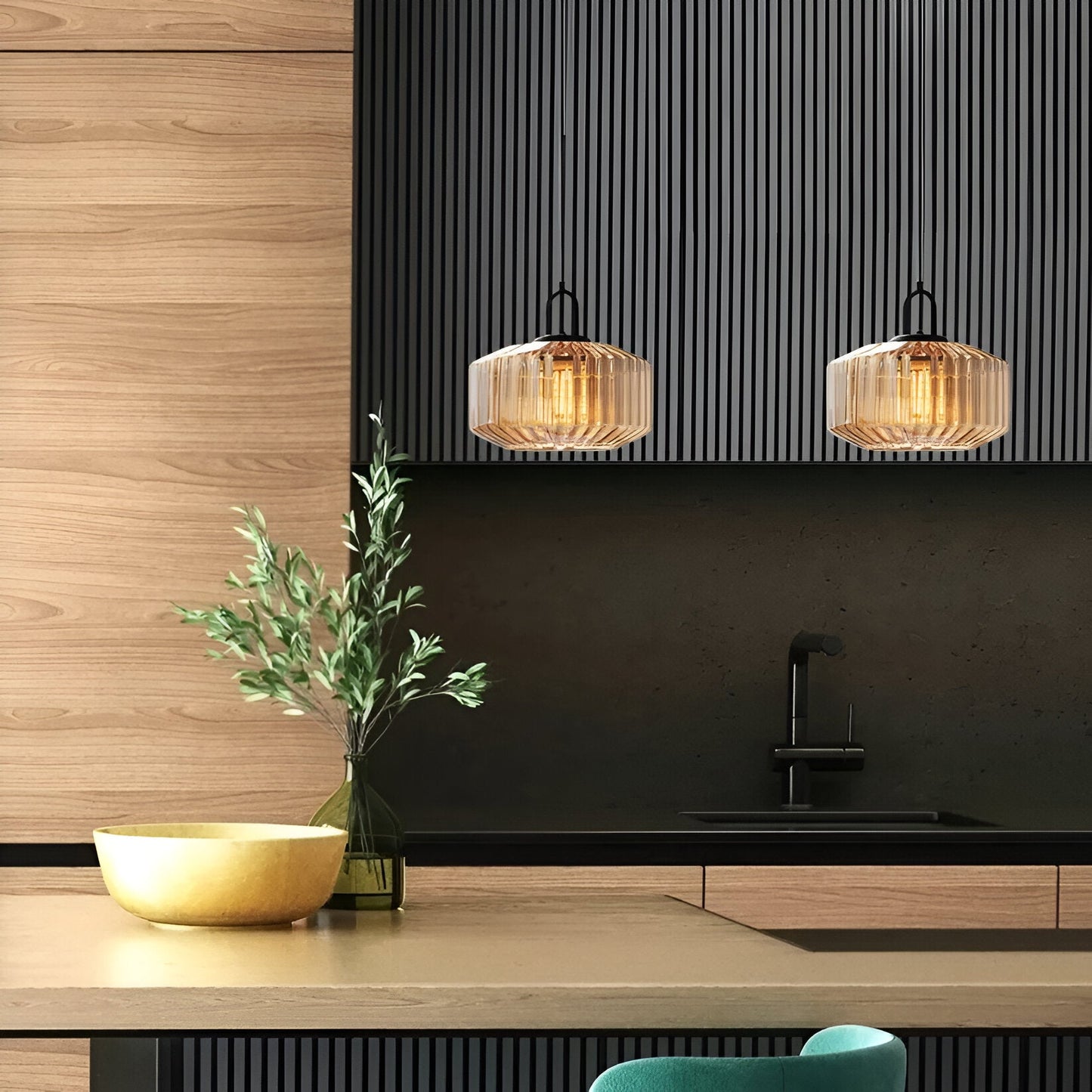 Pendant Light Minimalist Retro Glass Nordic Style | Lurava