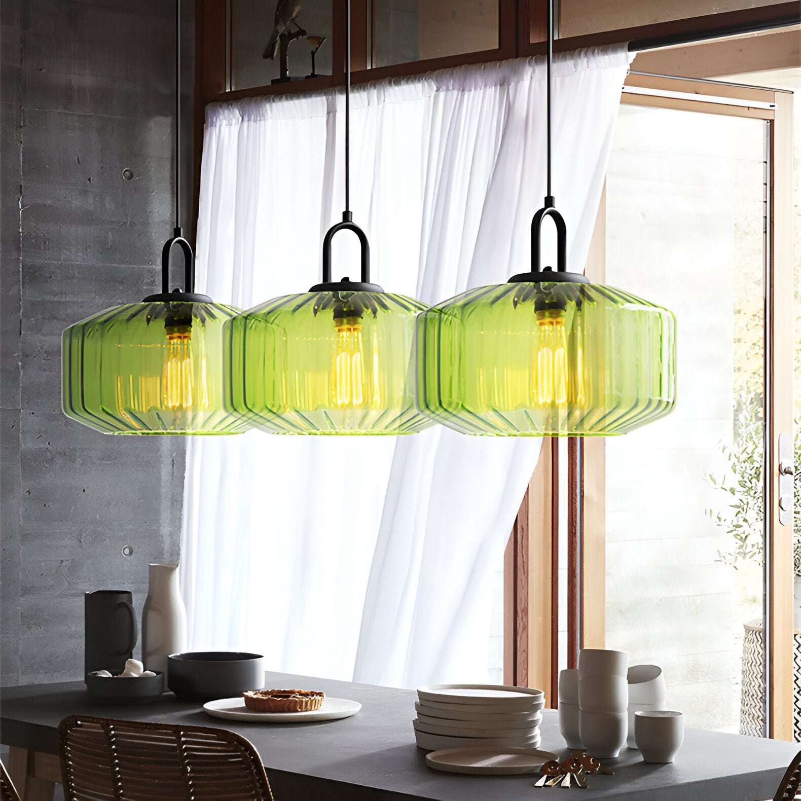 Pendant Light Minimalist Retro Glass Nordic Style | Lurava