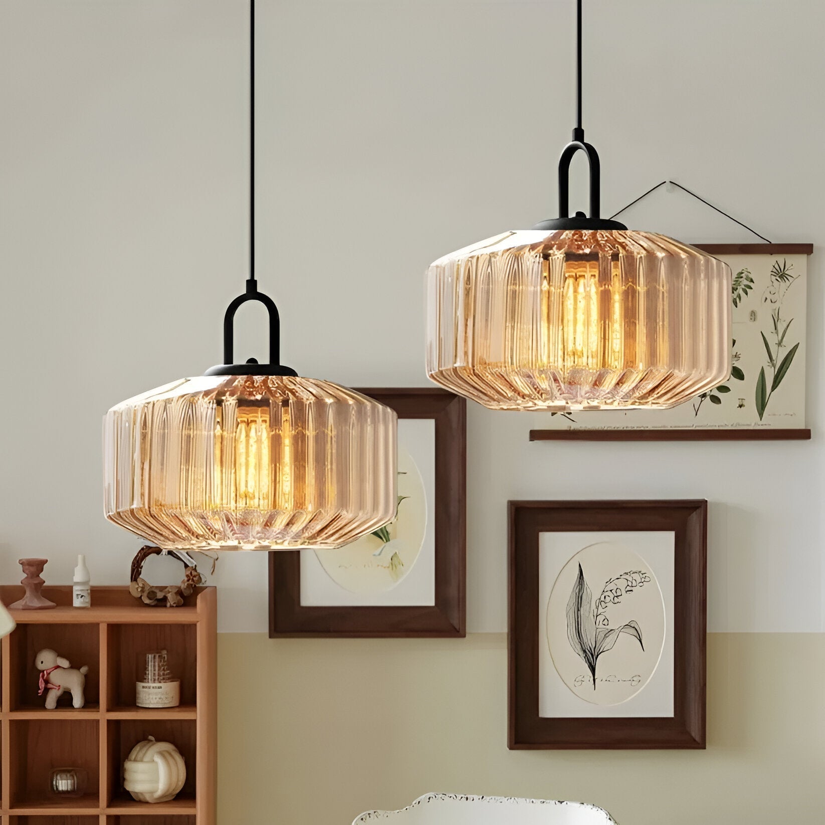 Pendant Light Minimalist Retro Glass Nordic Style | Lurava