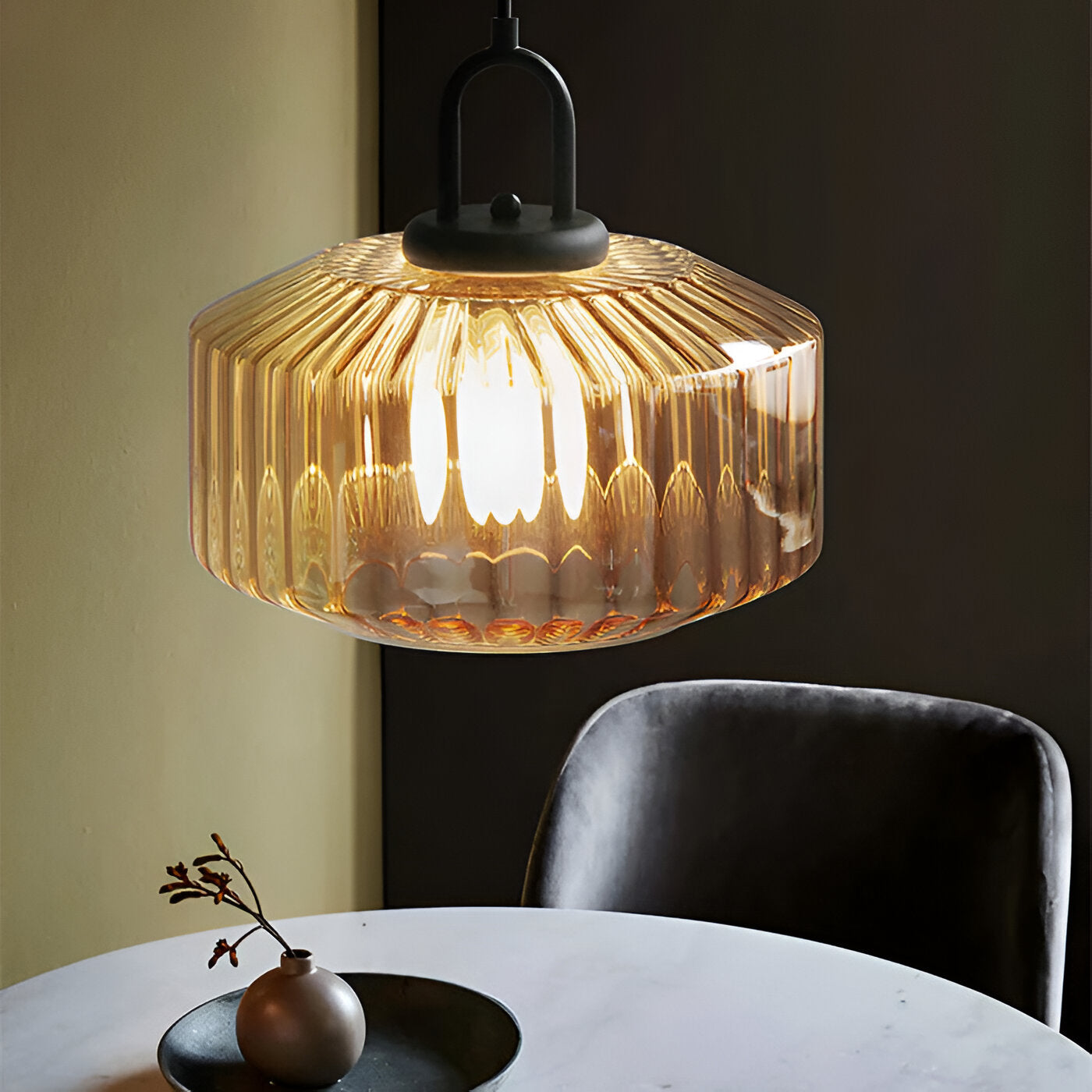 Pendant Light Minimalist Retro Glass Nordic Style | Lurava