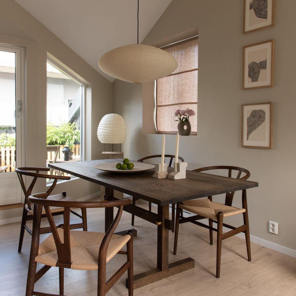 Pendant Light Mulberry Paper Japandi Design | Serine