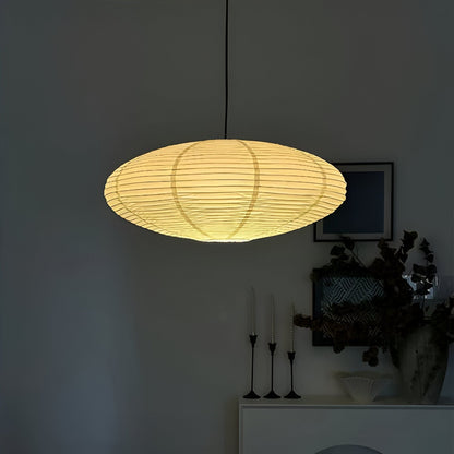 Pendant Light Mulberry Paper Japandi Design | Serine