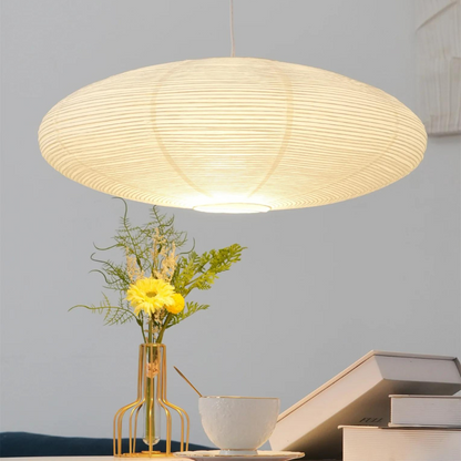 Pendant Light Mulberry Paper Japandi Design | Serine