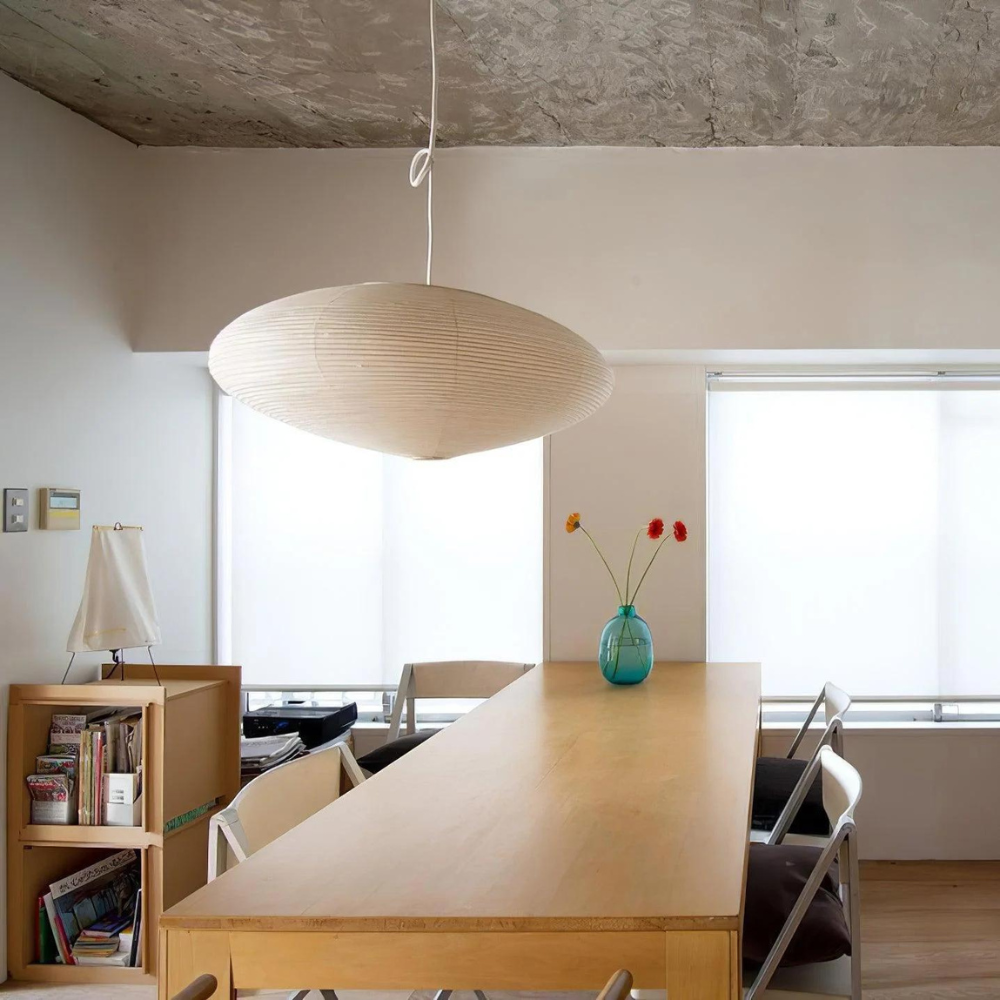 Pendant Light Mulberry Paper Japandi Design | Serine