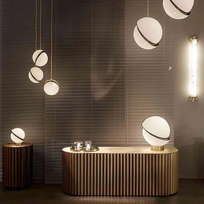 Pendant Light Nordic Acrylic Sphere Design | Calnora