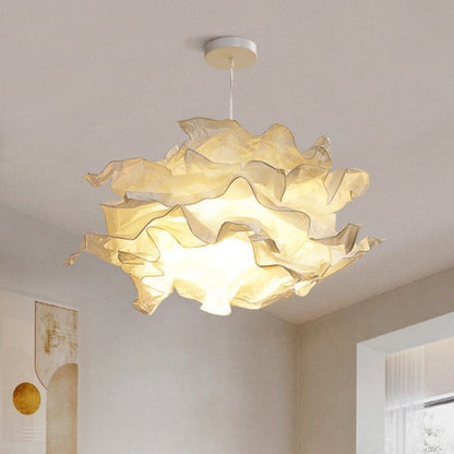 Pendant Light Nordic Cloud Parchment Design | Salnora