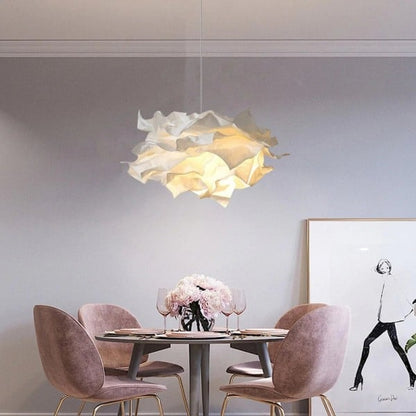 Pendant Light Nordic Cloud Parchment Design | Salnora
