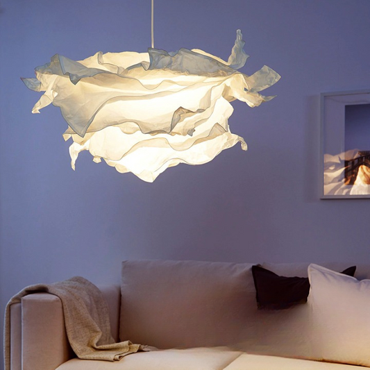 Pendant Light Nordic Cloud Parchment Design | Salnora