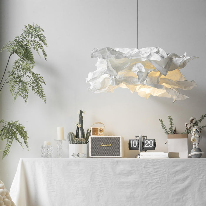 Pendant Light Nordic Cloud Parchment Design | Salnora
