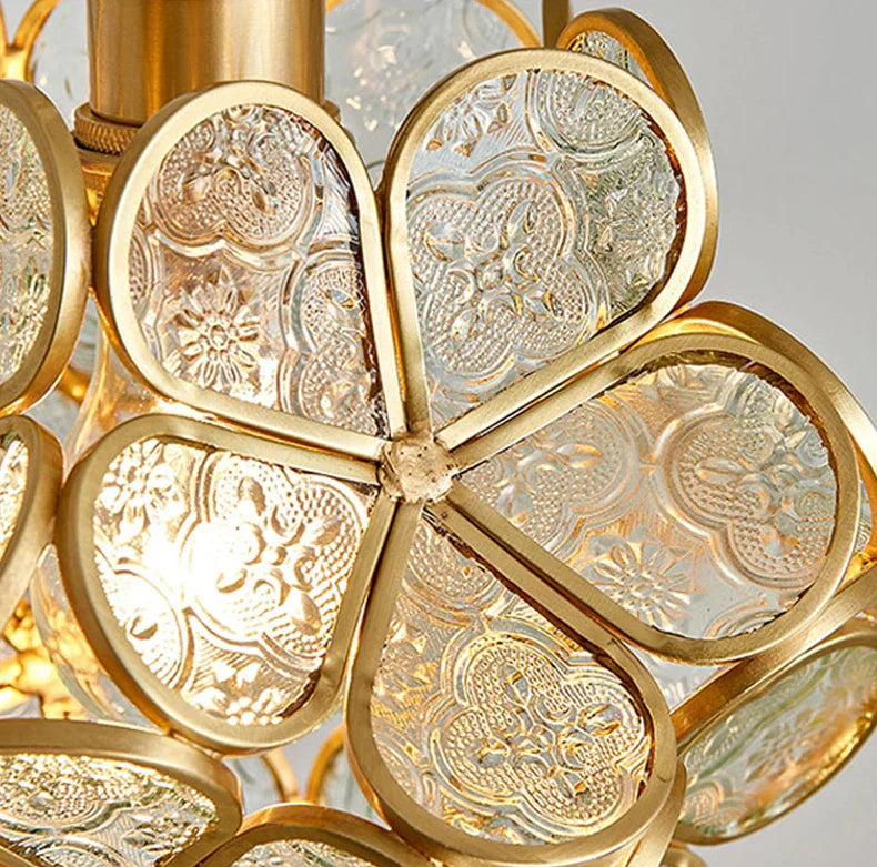 Pendant Light Nordic Glass Flower Design | Korvex