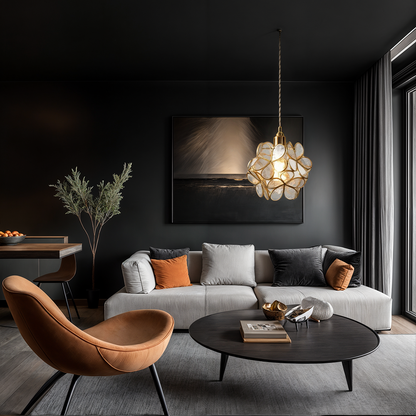 Pendant Light Nordic Glass Flower Design | Korvex