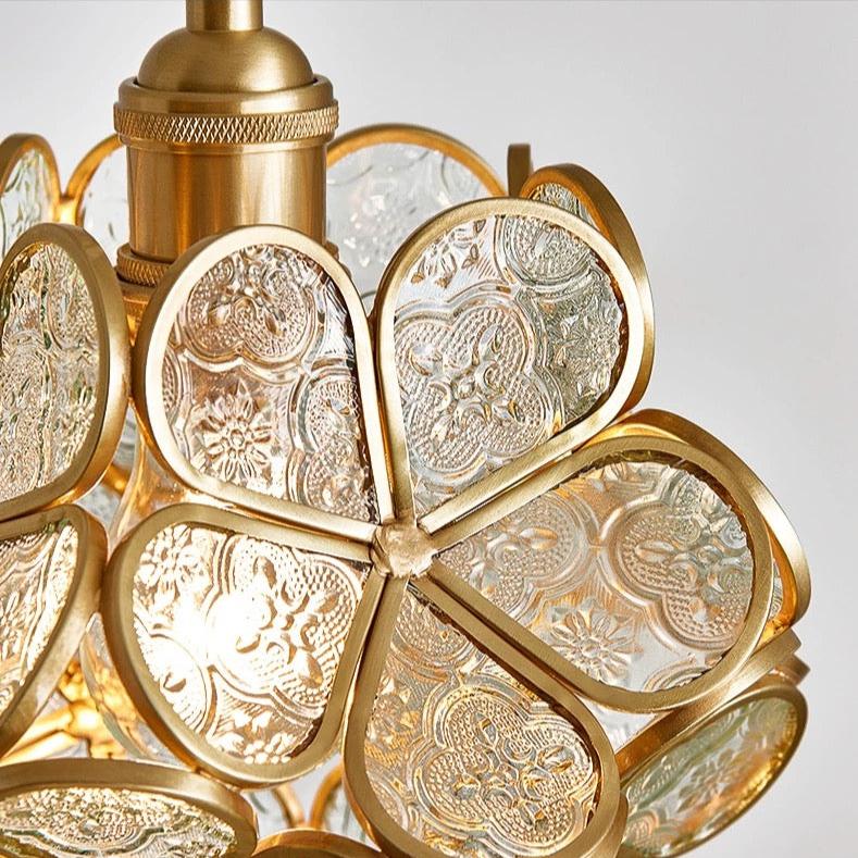Pendant Light Nordic Glass Flower Design | Korvex