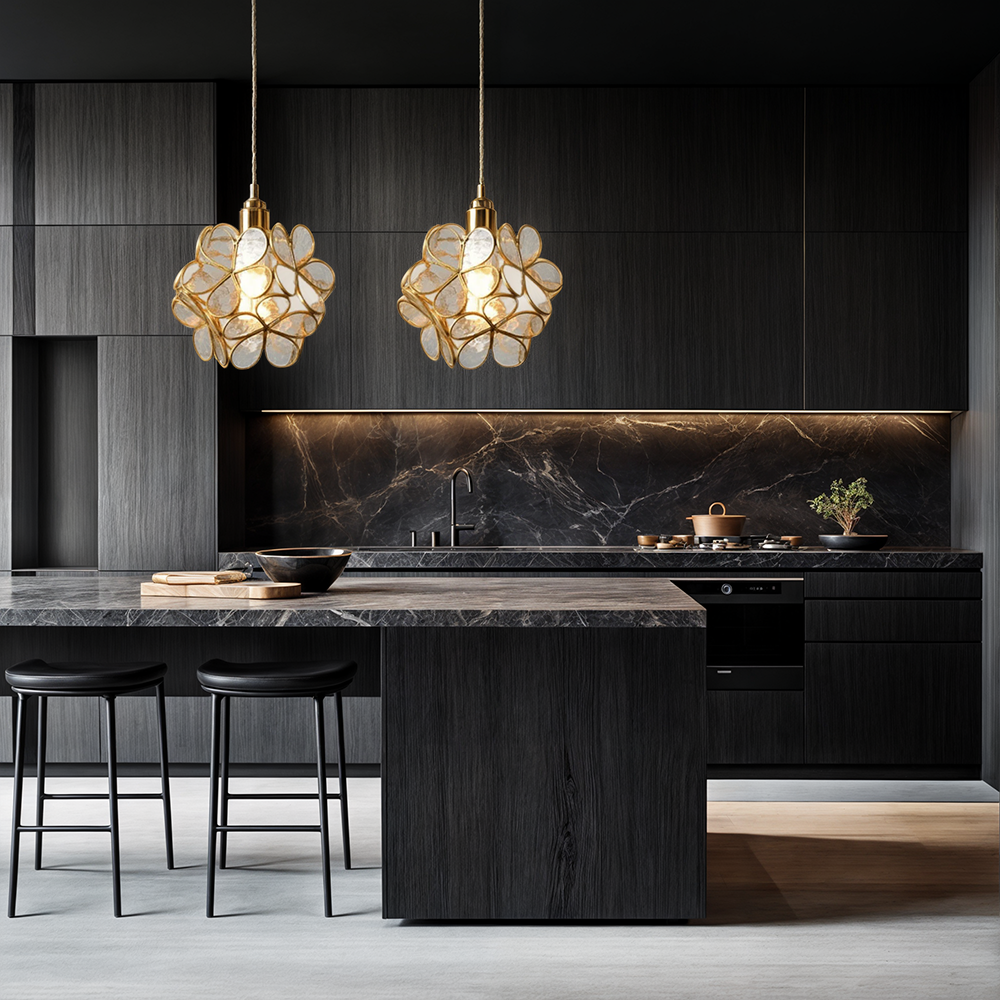 Pendant Light Nordic Glass Flower Design | Korvex