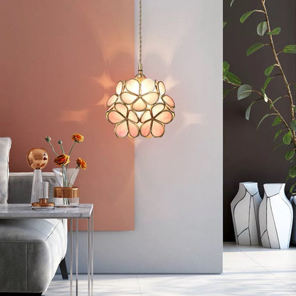 Pendant Light Nordic Glass Flower Design | Korvex