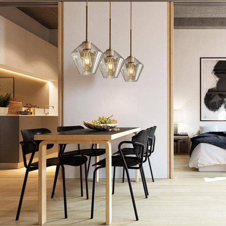 Pendant Light Nordic Metal Glass Cluster | Calvero