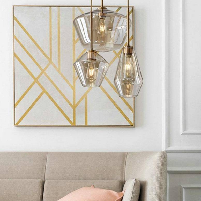 Pendant Light Nordic Metal Glass Cluster | Calvero