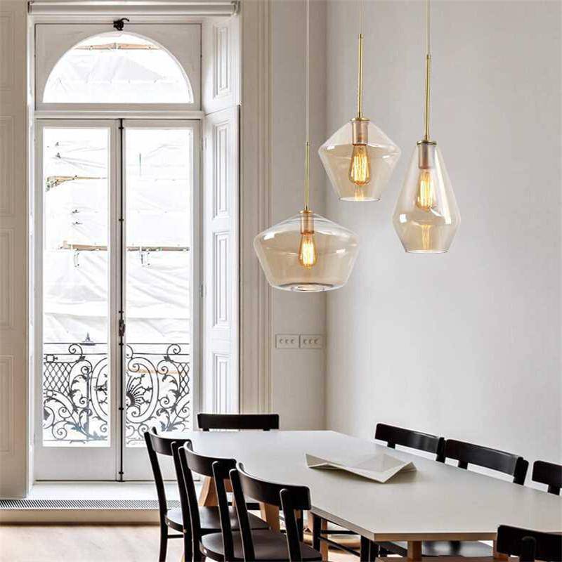 Pendant Light Nordic Metal Glass Cluster | Calvero