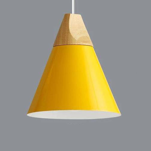 Pendant Light Nordic Metal and Wood Design | Kevora