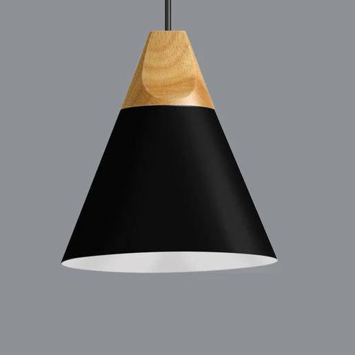 Pendant Light Nordic Metal and Wood Design | Kevora