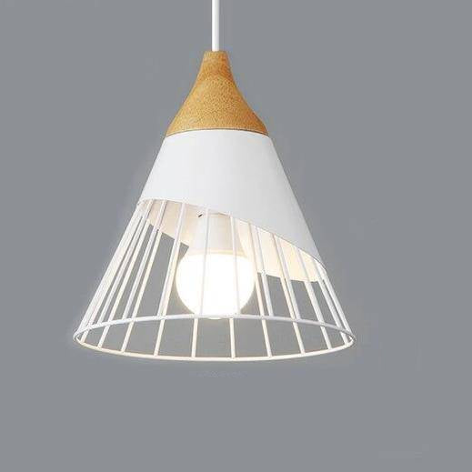 Pendant Light Nordic Metal and Wood Design | Kevora