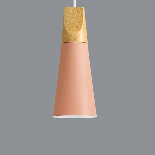 Pendant Light Nordic Metal and Wood Design | Kevora