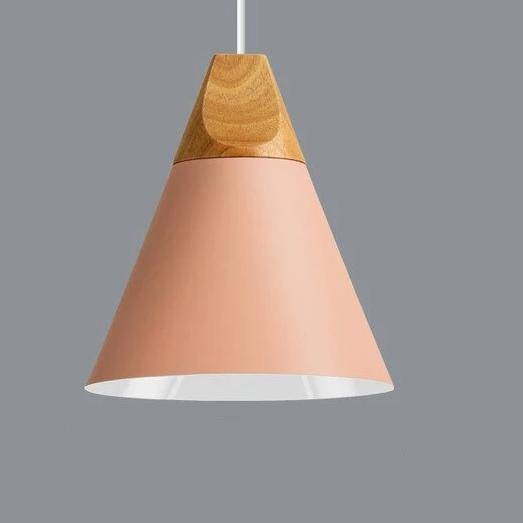 Pendant Light Nordic Metal and Wood Design | Kevora