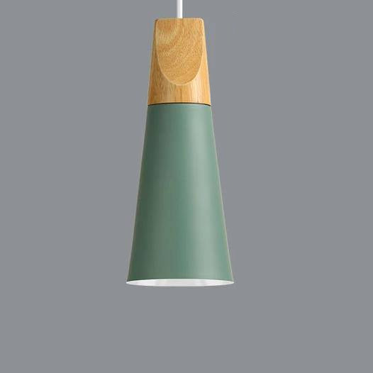 Pendant Light Nordic Metal and Wood Design | Kevora