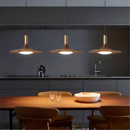 Pendant Light Nordic Minimalist Iron Shade Copper Finish | Brivon