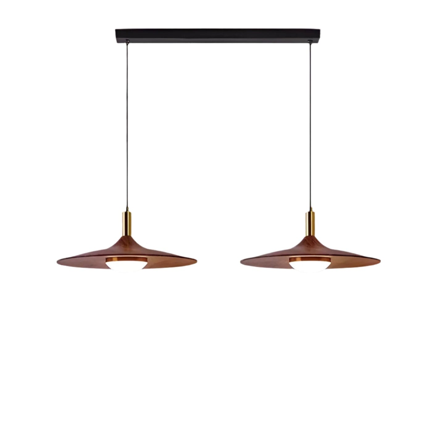 Pendant Light Nordic Minimalist Iron Shade Copper Finish | Brivon