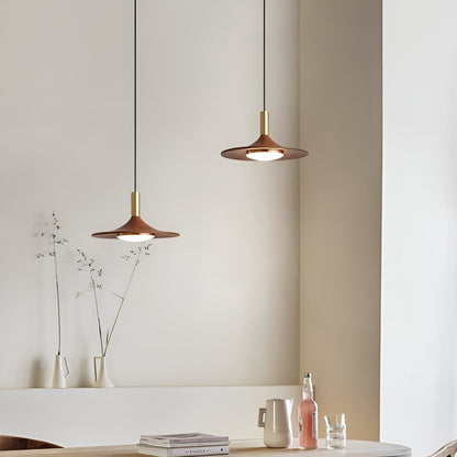 Pendant Light Nordic Minimalist Iron Shade Copper Finish | Brivon