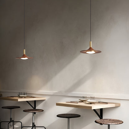 Pendant Light Nordic Minimalist Iron Shade Copper Finish | Brivon