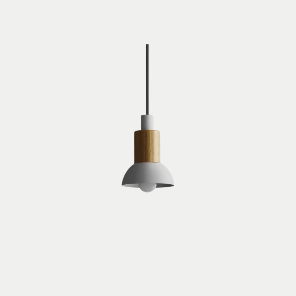 Pendant Light Nordic Wood Metal Design | Binvora