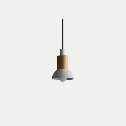Pendant Light Nordic Wood Metal Design | Binvora