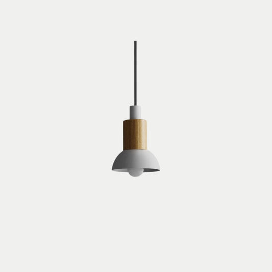 Pendant Light Nordic Wood Metal Design | Binvora