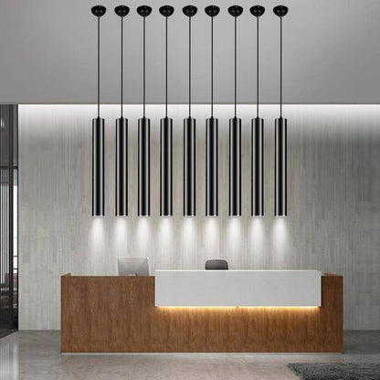 Pendant Light Slim Metal Modern Design | Daviro
