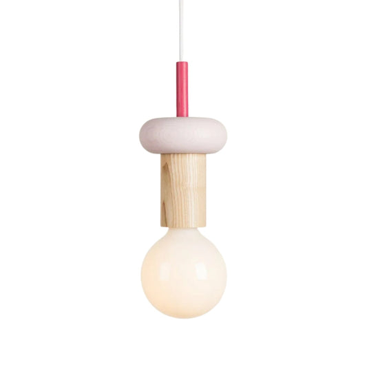 Pendant Light Wood LED Nordic Geometric Lighting | Zenviro